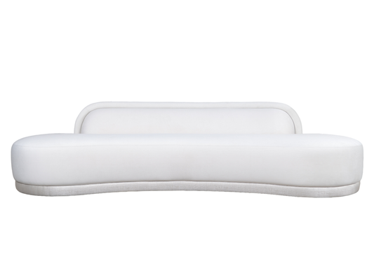 Luminescent Curved Sofa